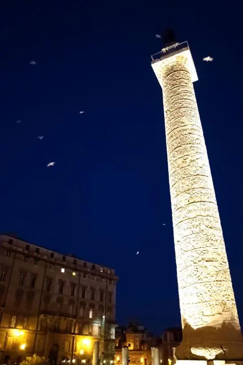 Italy, Rome, Trajans column