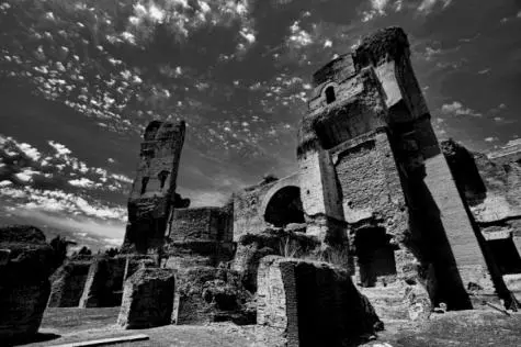 Italy, Rome, Baths of Caracalla