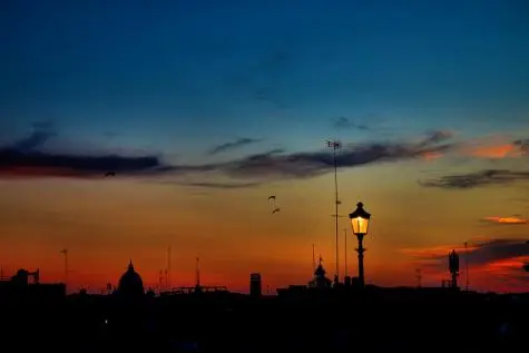 Italy, Rome, Sunset