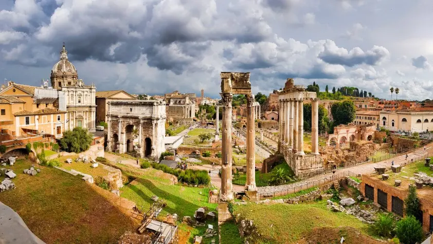 Italy, Rome, Roman Forum