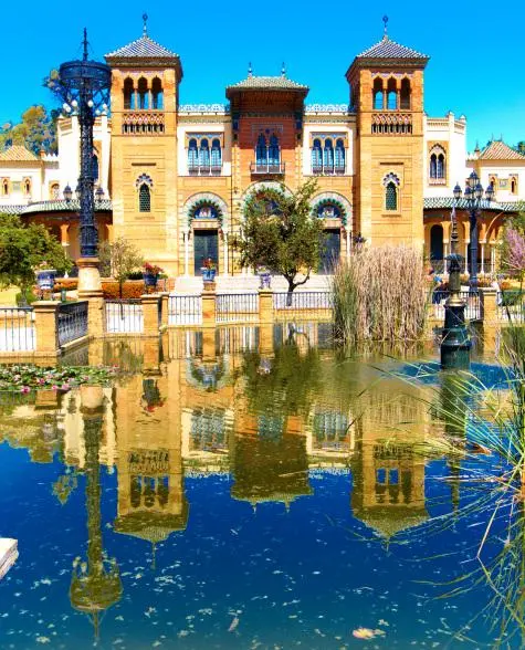 Spain, Seville, Pavilion de Mudejar