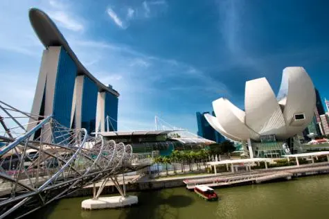 Singapore, Marina Bay waterfront