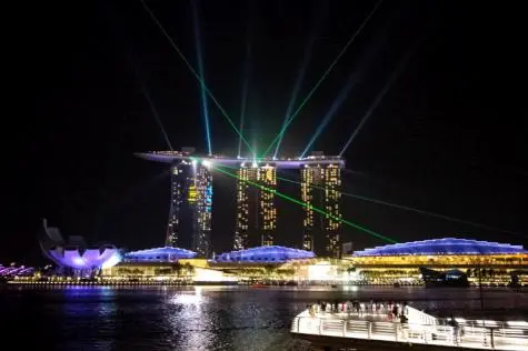 Singapore, Marina Bay waterfront