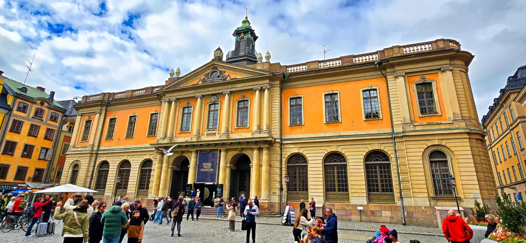 Sweden, Stockholm, Nobel Prize Museum, Gamla Stan