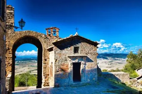 Italy, Tuscany, Gateway, Volterra