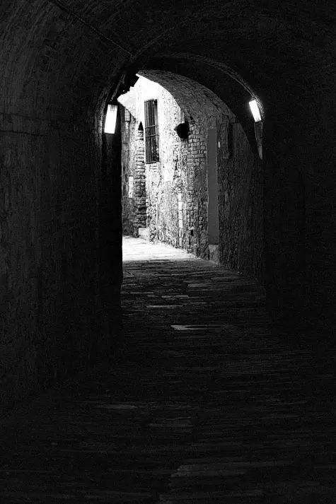 Italy, Colle di Val de Elsa, Old Streets