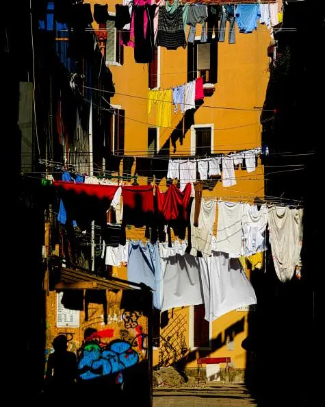 Italy, Venice, Washing day