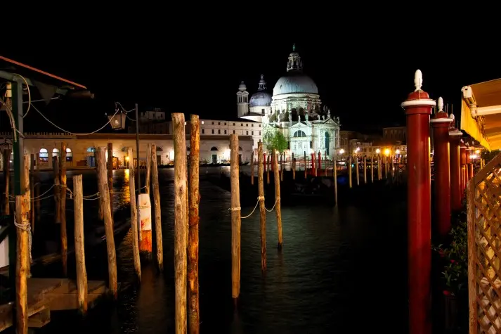 Italy, Venice, Santa Maria della Salute Basilica