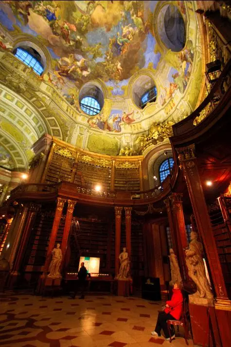 Austria, Vienna, National Library