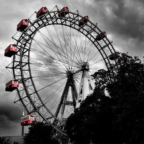 Austria, Vienna, Big Wheel, Prater Park