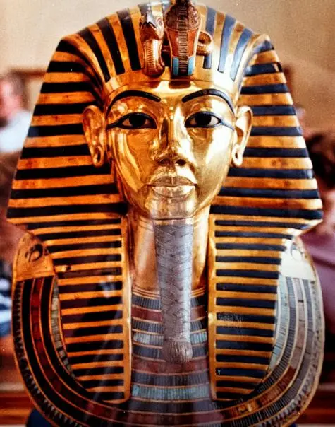 Egypt, Cairo Museum, King Tutankhamun mask
