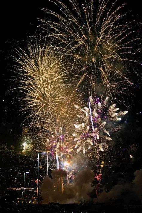 Portugal, Madeira, Fireworks, 1st Jan 2015