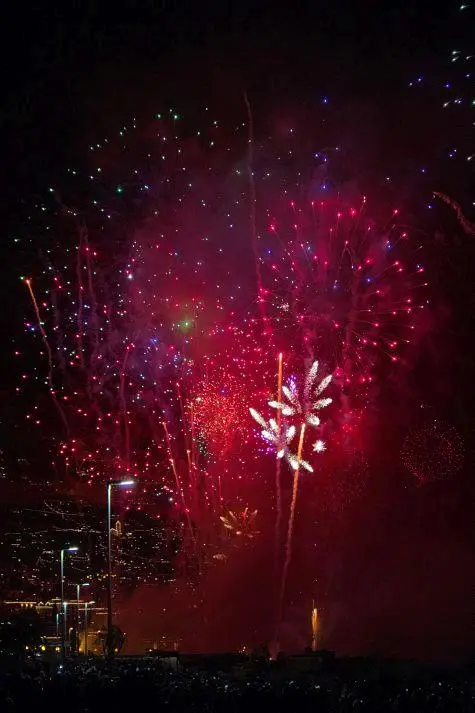 Portugal, Madeira, Fireworks, 1st Jan 2015