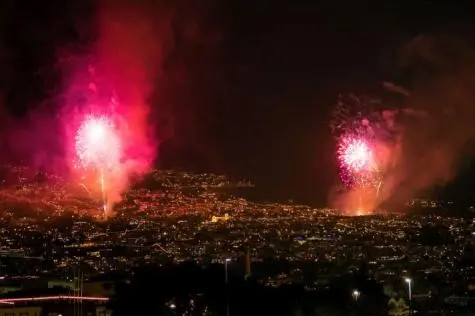 Portugal, Madeira, Fireworks, 1st Jan 2015