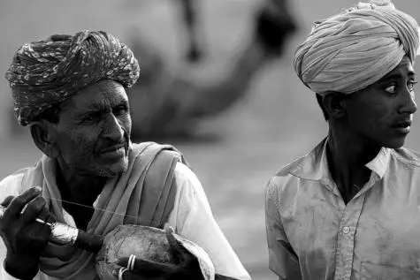 India, Rajasthan, Musicians, Jaisalmer