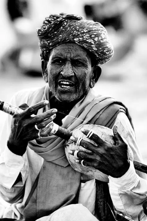 India, Rajasthan, Musicians, Jaisalmer