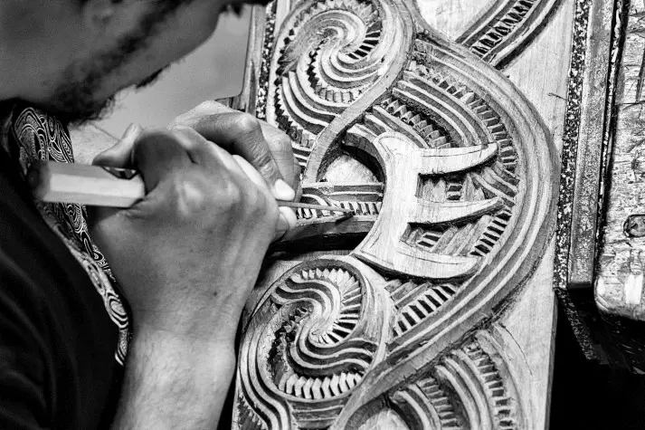 New Zealand, Rotorua, Te Puia Maori Arts