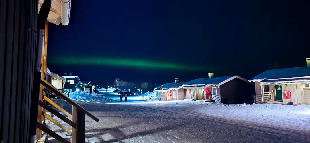 Sweden, Kiruna, Northern Lights, Camp Ripan