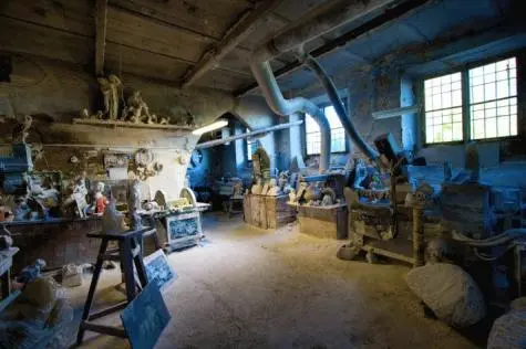 Italy, Volterra, Alabaster workshop