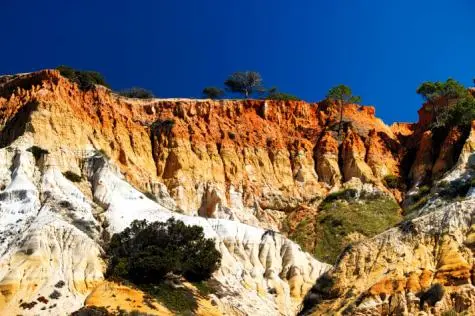 Portugal, Algarve, Praia da Falesia beach