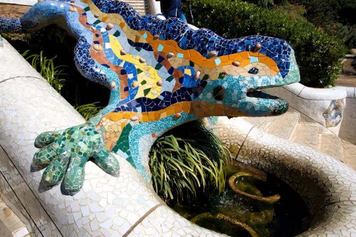 Spain, Barcelona, Park Guell
