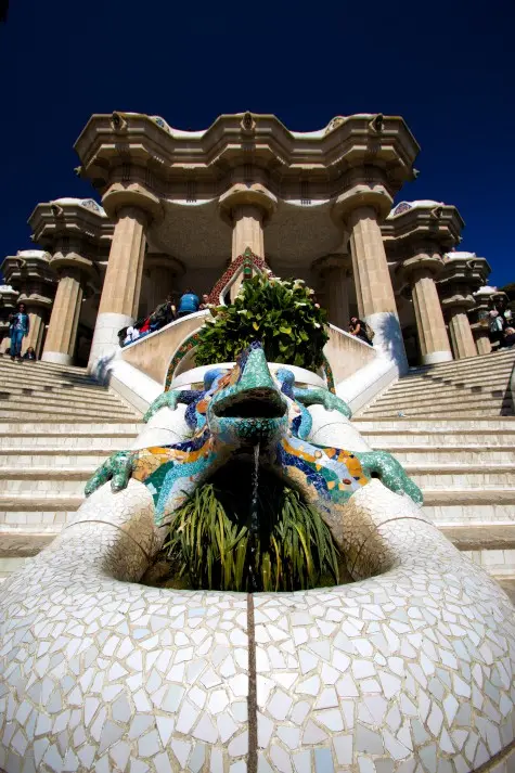 Spain, Barcelona, Park Guell