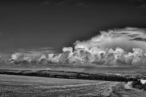 Cornwall, Bude, Coastal Path, Compass Point