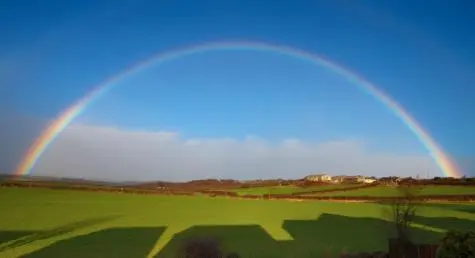 Yorkshire, Emley Moor, Rainbow