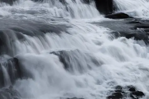 Iceland, Hvita River, Gullfoss waterfall