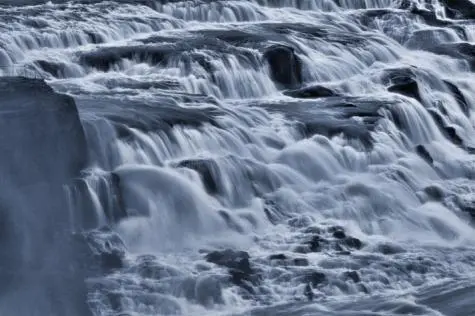Iceland, Gullfoss waterfall