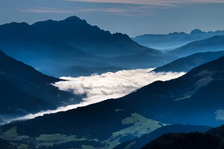 Austria, Kitzbuhel, Kitzbuheler Horn