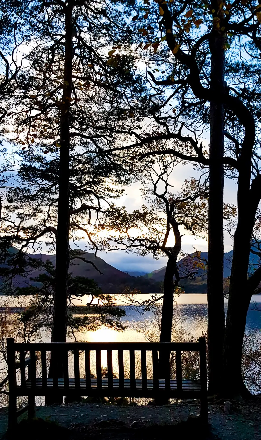 Cumbria, Keswick, Evening at Derwentwater