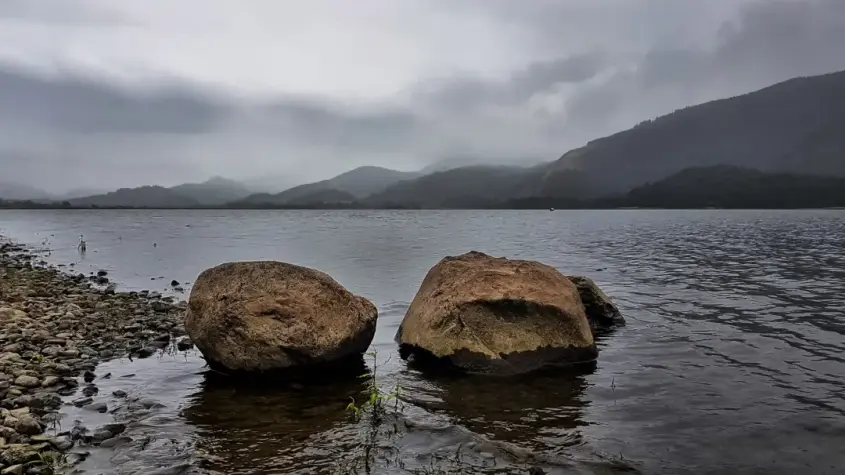 Cumbria, Lake District, Bassenthwaite Lake, Keswick