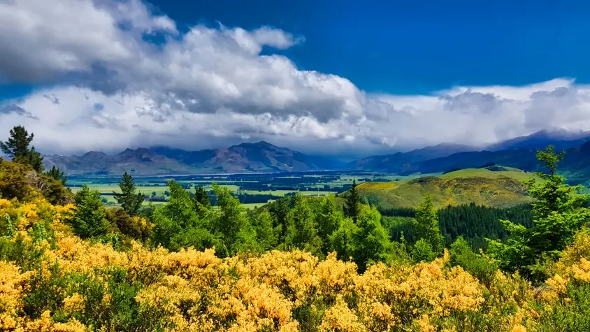New Zealand, Hanmer Springs, Conical Hill