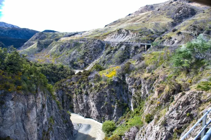 New Zealand, Arthurs Pass, TranzAlpine Railway