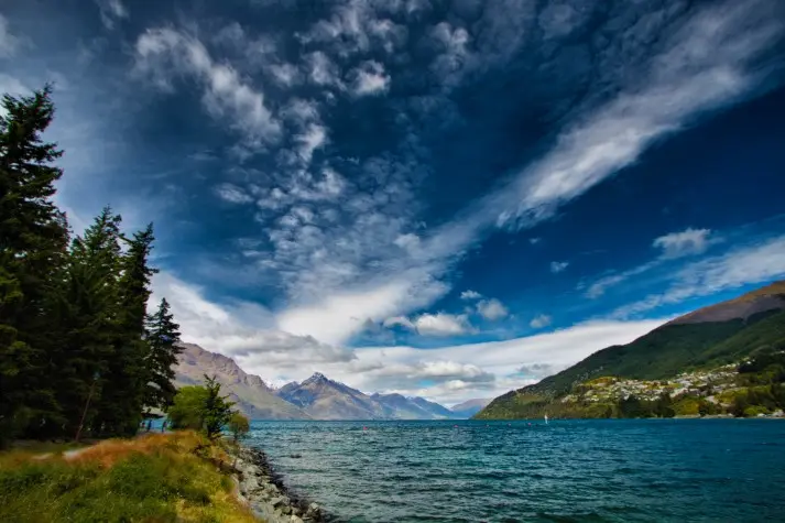 New Zealand, Otago, Lake Wakatipu