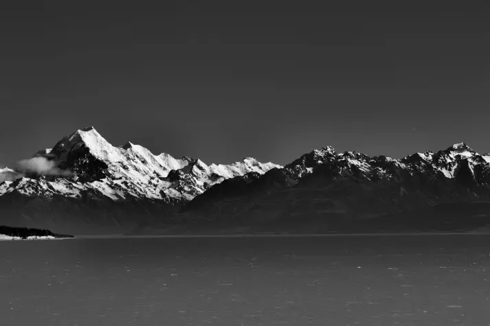 New Zealand, Lake Pukaki and Mount Cook - Aoraki