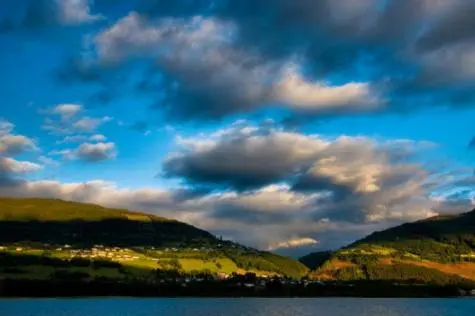 Norway, Voss, Lake Vangsvatnet