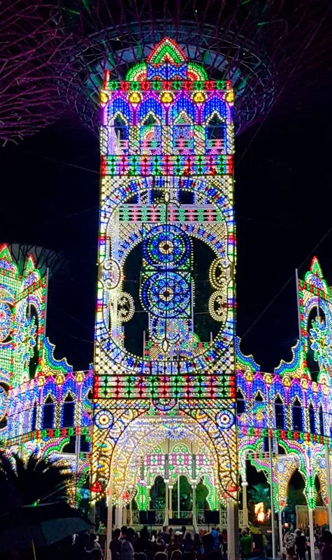 Singapore, Gardens by the Bay, Christmas