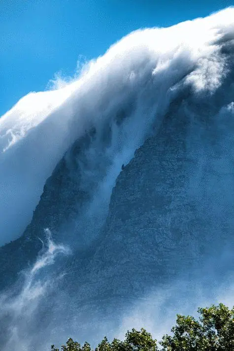 South Africa, Franschhoek, Mountains