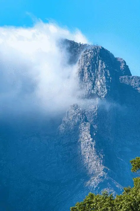 South Africa, Franschhoek, Mountains