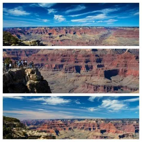 USA, Arizona, Grand Canyon collage