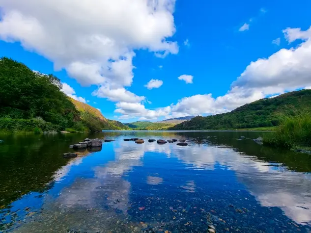 Wales, Beddgelert, Llyn Dinas