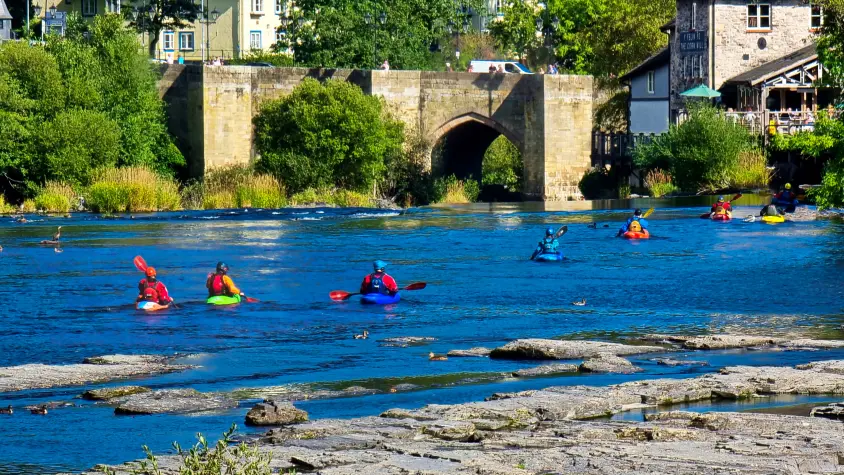Wales, Llangollen, River Dee