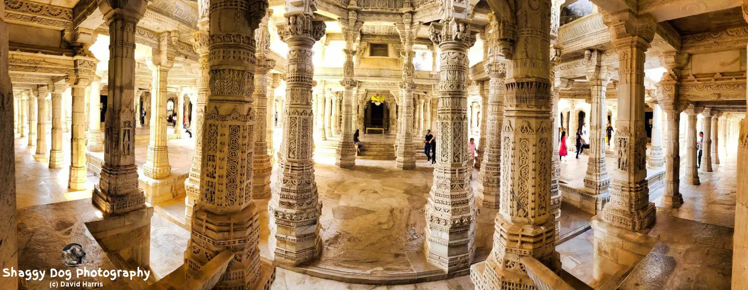 India, Rajasthan, Jain temple, Ranakpur