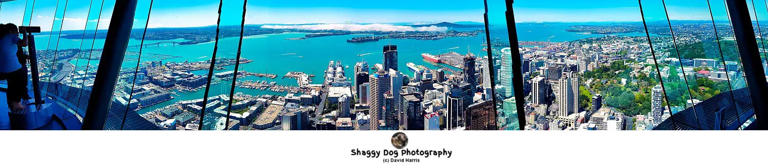 New Zealand, Auckland, View from the Sky tower