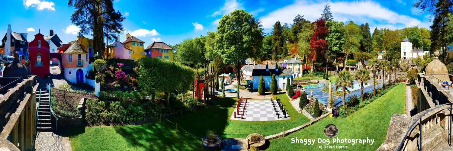 Wales, Portmeirion, Port Meirion