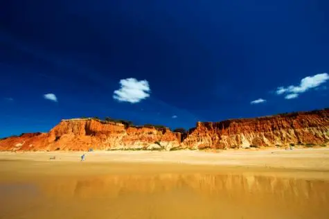 Portugal, Algarve, Praia da Falesia beach