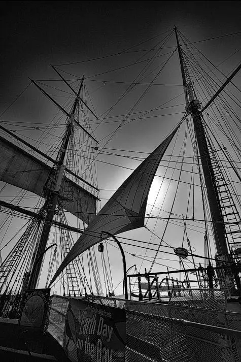 USA, California, Tall ships, San Diego