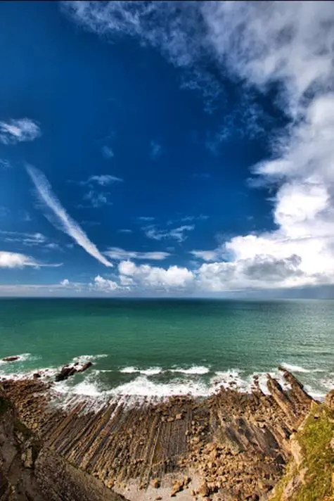 Cornwall, Bude, Crooklets Beach
